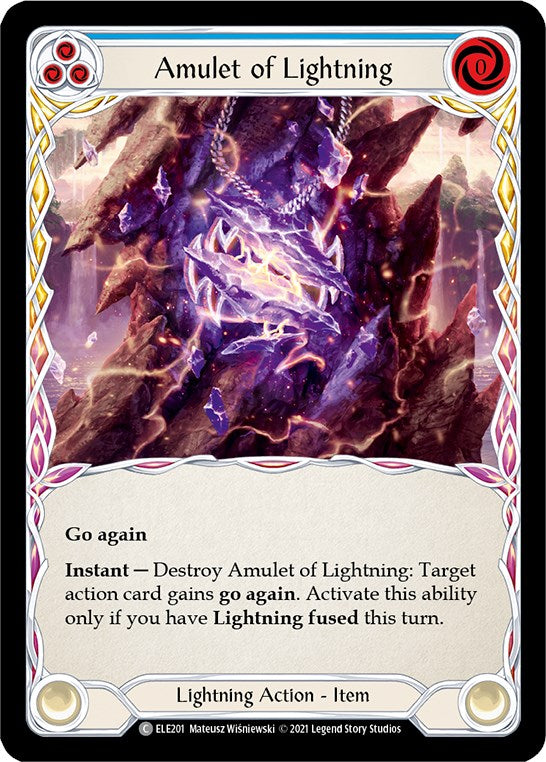 Amulet of Lightning [ELE201] [Tales of Aria] Unlimited Edition Normal