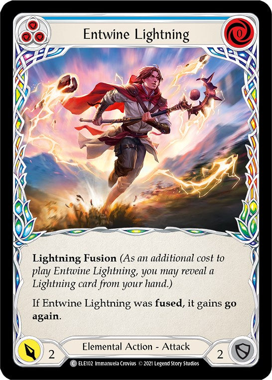 Entwine Lightning (Blue) [ELE102] [Tales of Aria] Unlimited Edition Normal