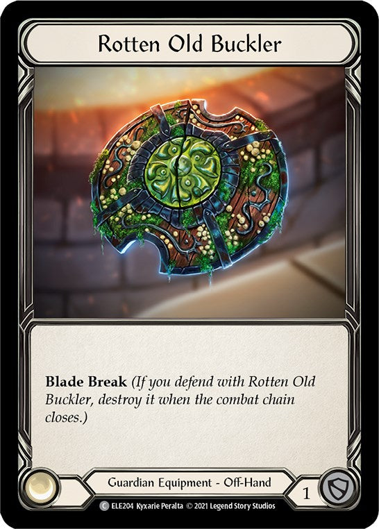Rotten Old Buckler [ELE204] [Tales of Aria] 1st Edition Normal