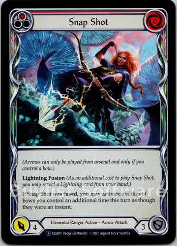 Snap Shot (Red) [ELE041] [Tales of Aria] Unlimited Edition Rainbow Foil