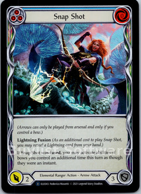 Snap Shot (Blue) [ELE043] [Tales of Aria] Unlimited Edition Rainbow Foil