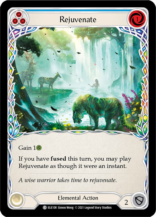Rejuvenate (Blue) [ELE108] [Tales of Aria] Unlimited Edition Normal