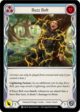 Buzz Bolt (Blue) [ELE049] [Tales of Aria] Unlimited Edition Normal