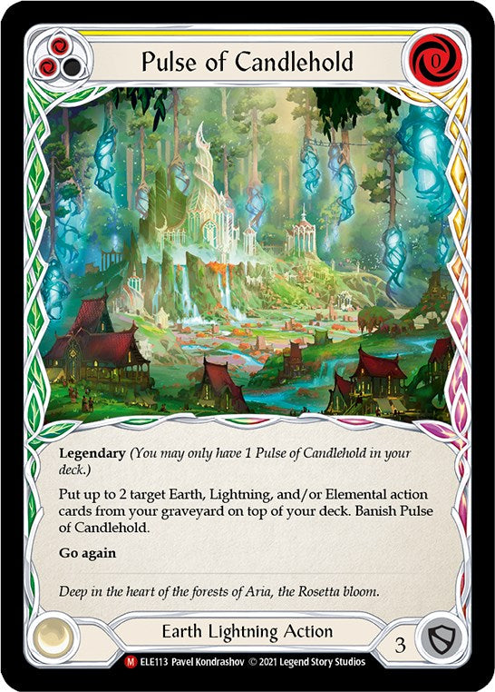 Pulse of Candlehold [ELE113] [Tales of Aria] Unlimited Edition Rainbow Foil