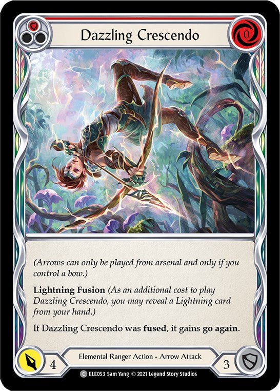 Dazzling Crescendo (Red) [ELE053] [Tales of Aria] 1st Edition Normal