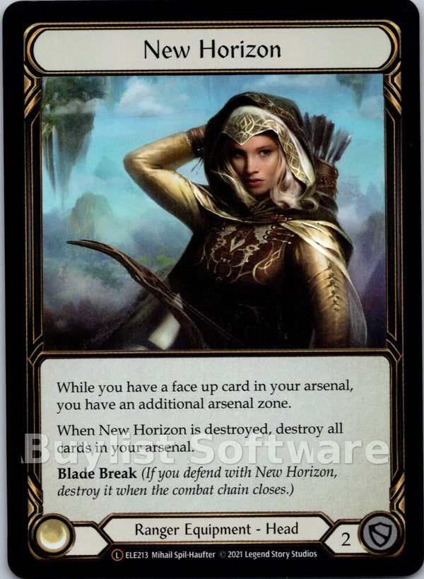 New Horizon [ELE213] [Tales of Aria] Unlimited Edition Rainbow Foil