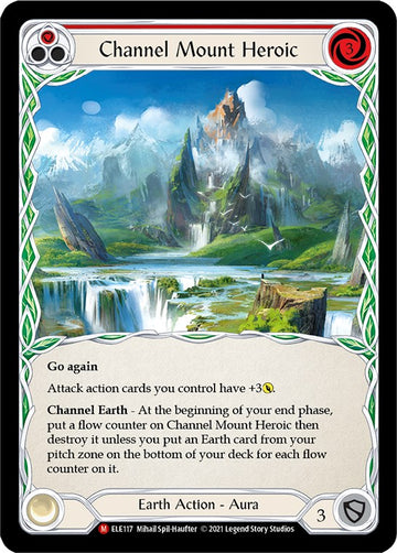 Channel Mount Heroic [ELE117] [Tales of Aria] Unlimited Edition Rainbow Foil