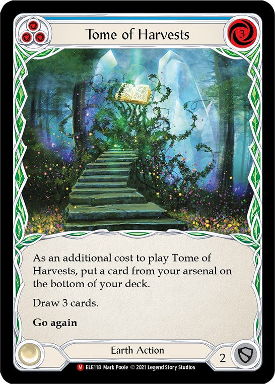 Tome of Harvests [ELE118] [Tales of Aria] Unlimited Edition Rainbow Foil