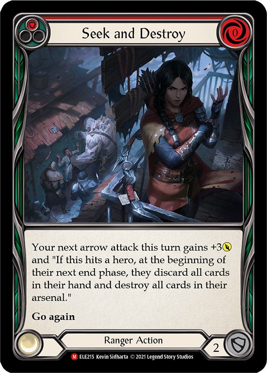 Seek and Destroy [ELE215] [Tales of Aria] Unlimited Edition Rainbow Foil