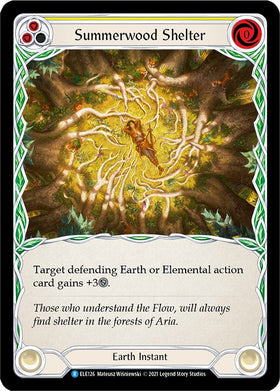 Summerwood Shelter (Yellow) [ELE126] [Tales of Aria] 1st Edition Normal