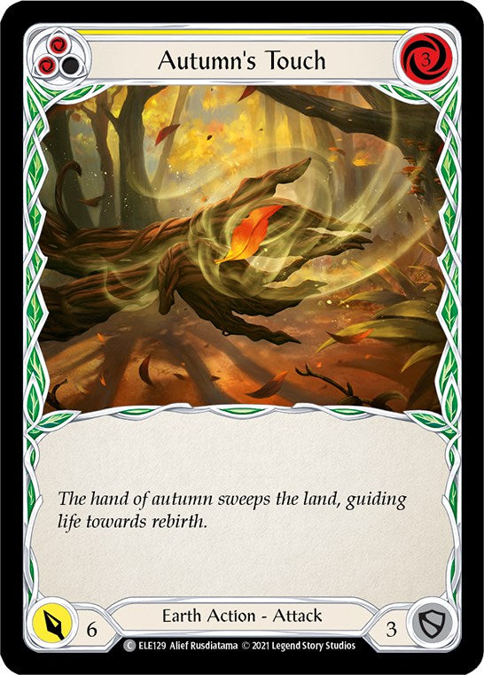 Autumn's Touch (Yellow) [ELE129] [Tales of Aria] 1st Edition Normal