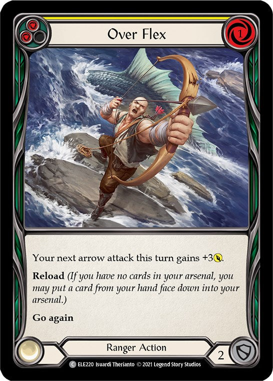 Over Flex (Yellow) [ELE220] [Tales of Aria] 1st Edition Normal