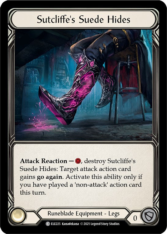 Sutcliffe's Suede Hides [ELE225] [Tales of Aria] Unlimited Edition Normal