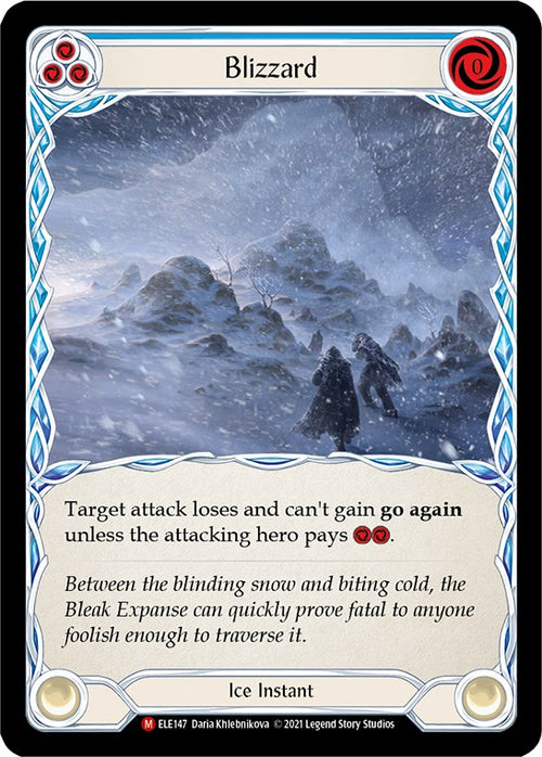 Blizzard [ELE147] [Tales of Aria] Unlimited Edition Normal