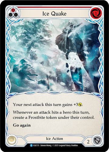Ice Quake (Red) [ELE151] [Tales of Aria] Unlimited Edition Normal