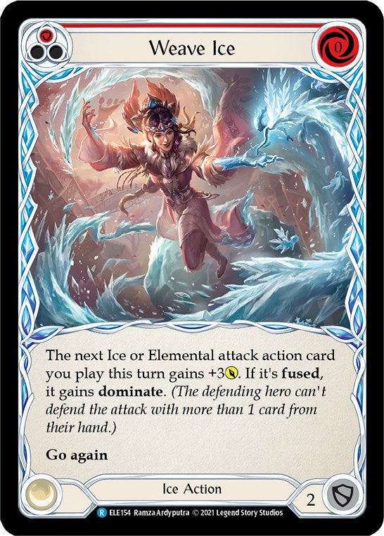 Weave Ice (Red) [ELE154] [Tales of Aria] Unlimited Edition Normal