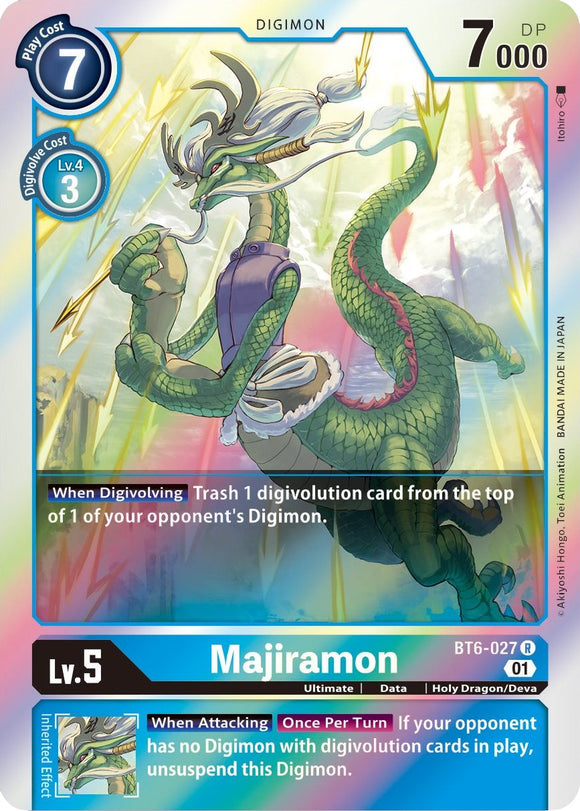 Majiramon [BT6-027] [Double Diamond] Foil