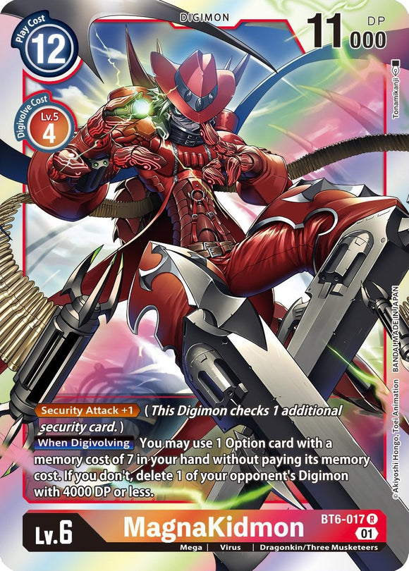 MagnaKidmon [BT6-017] [Double Diamond] Foil