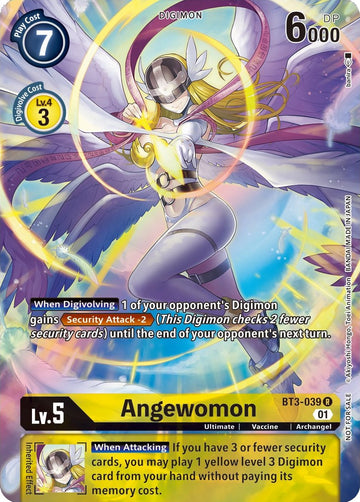 Angewomon (1-Year Anniversary Box Topper) [BT3-039 R] [Release Special Booster 1.0] Foil