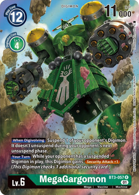 MegaGargomon (1-Year Anniversary Box Topper) [BT3-057] [Release Special Booster 1.0] Foil