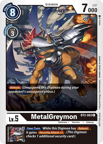 MetalGreymon (Official Tournament Pack Vol.3) [BT2-063] [Release Special Booster 1.0]