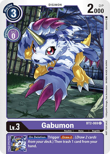 Gabumon (Official Tournament Pack Vol.3) [BT2-069] [Release Special Booster 1.0]
