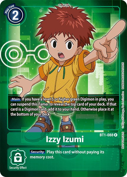 Izzy Izumi (Official Tournament Pack Vol.3) [BT1-088] [Release Special Booster 1.0]