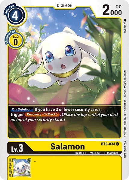 Salamon (Official Tournament Pack Vol.3) [BT2-034] [Release Special Booster 1.0]