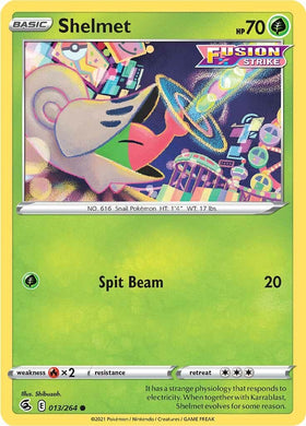 Shelmet [013/264] [Fusion Strike] Reverse Holofoil