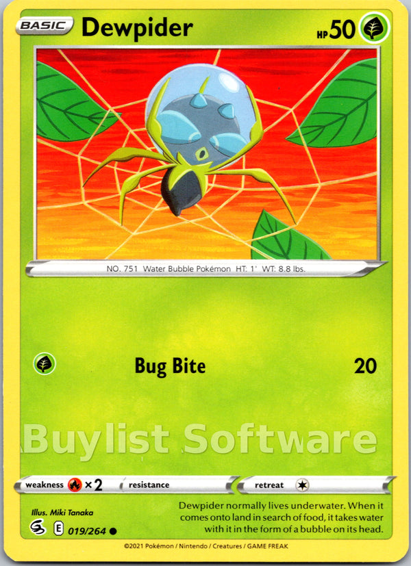 Dewpider [019/264] [Fusion Strike]