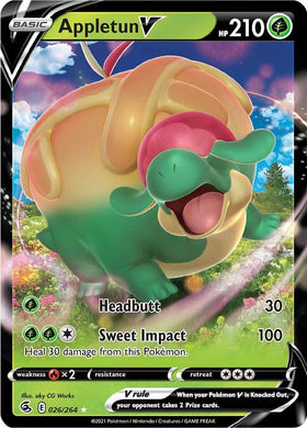 Appletun V [026/264] [Fusion Strike] Holofoil