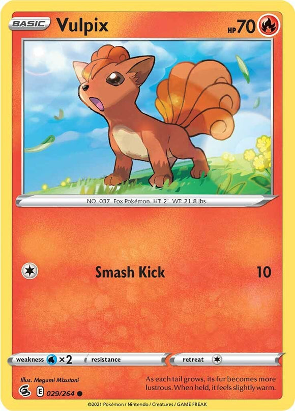 Vulpix [029/264] [Fusion Strike] Reverse Holofoil
