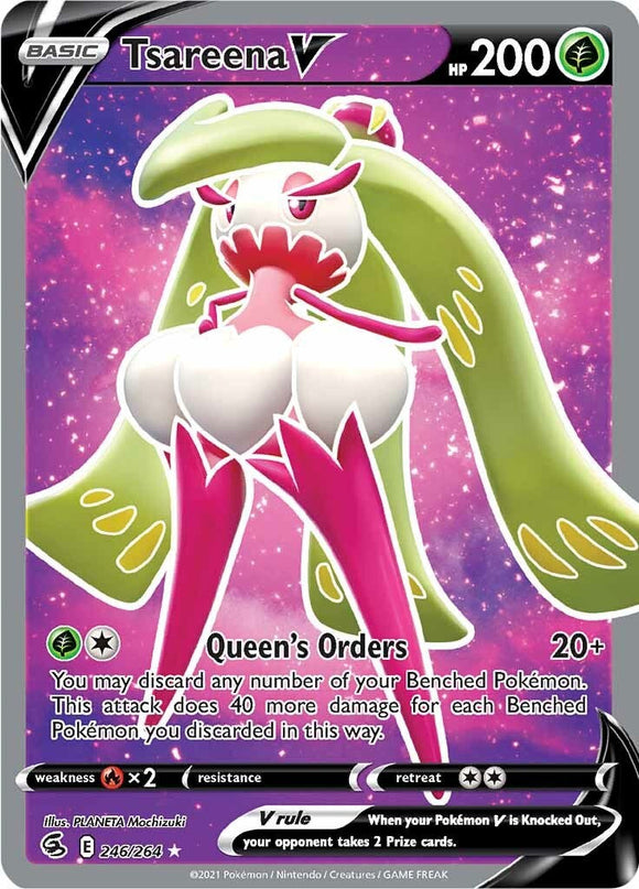 Tsareena V [246/264] [Fusion Strike] Holofoil