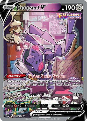 Genesect V [255/264] [Fusion Strike] Holofoil