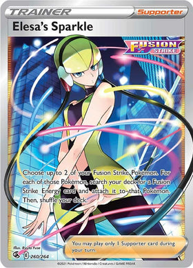 Elesa's Sparkle [260/264] [Fusion Strike] Holofoil