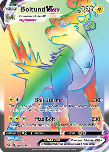 Boltund VMAX [267/264] [Fusion Strike] Holofoil