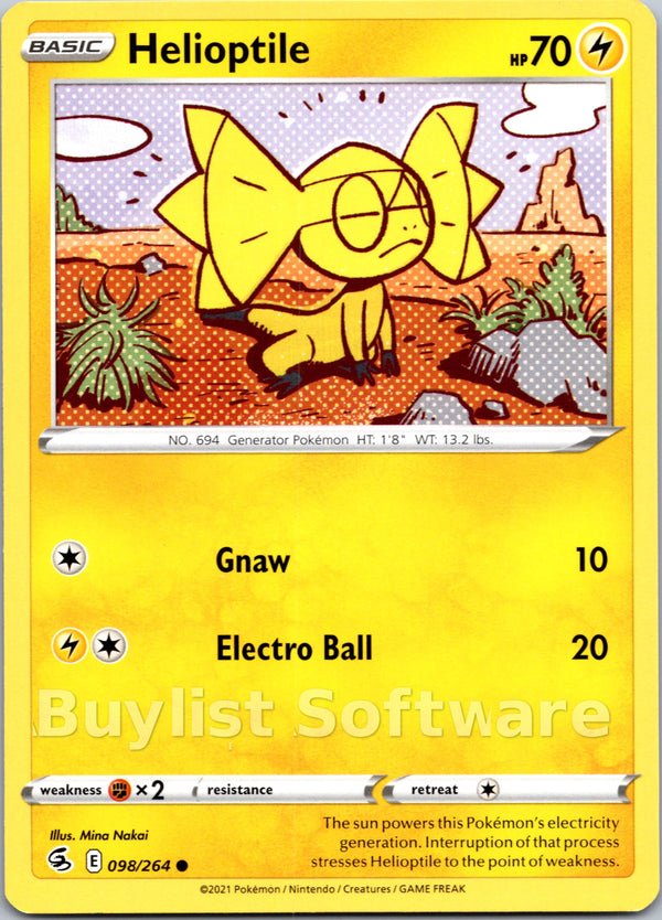 Helioptile [098/264] [Fusion Strike]