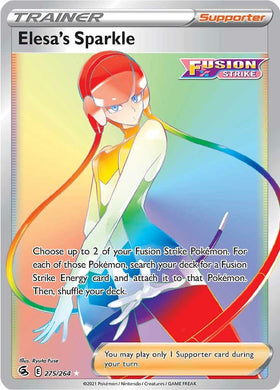 Elesa's Sparkle [275/264] [Fusion Strike] Holofoil