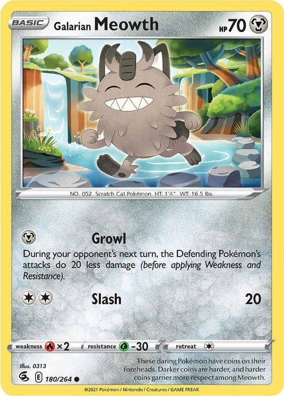 Galarian Meowth [180/264] [Fusion Strike]