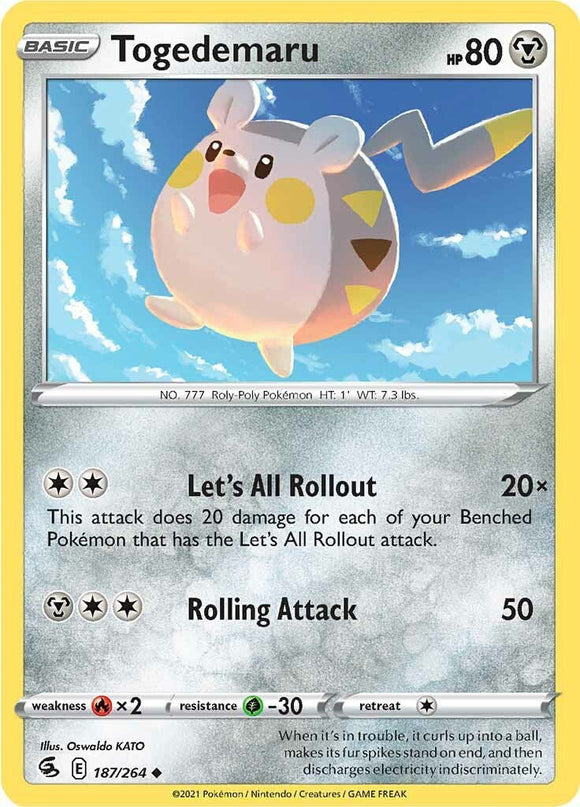Togedemaru [187/264] [Fusion Strike]