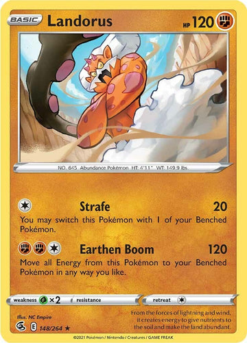 Landorus [148/264] [Fusion Strike] Holofoil