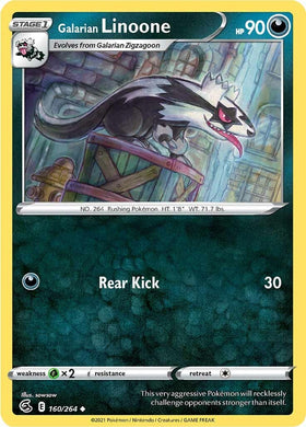 Galarian Linoone [160/264] [Fusion Strike]