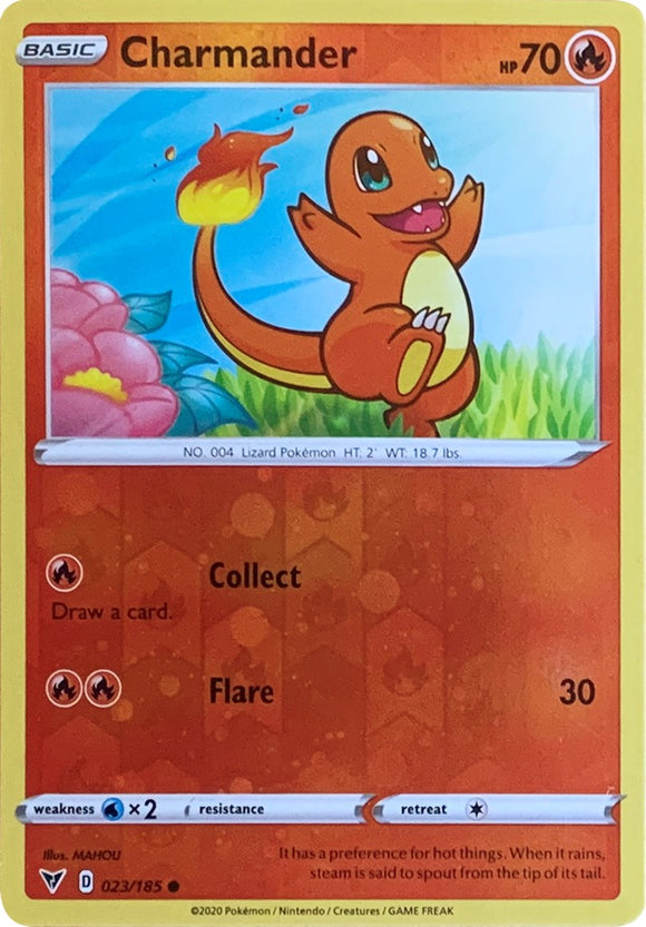 Charmander (Reverse Cosmos Holo) [023/185] [Vivid Voltage] Reverse Holofoil