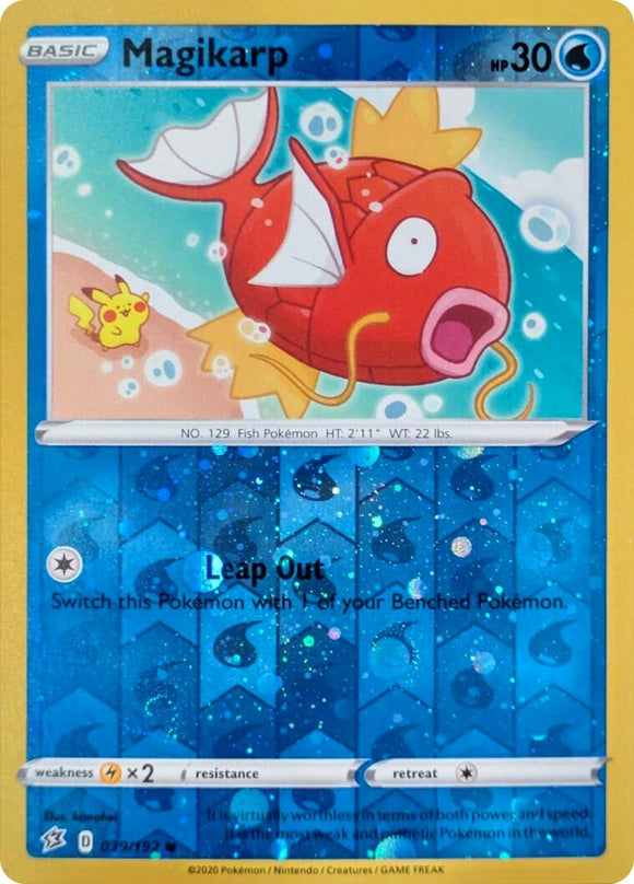 Magikarp (Reverse Cosmos Holo) [039/192] [Rebel Clash] Reverse Holofoil