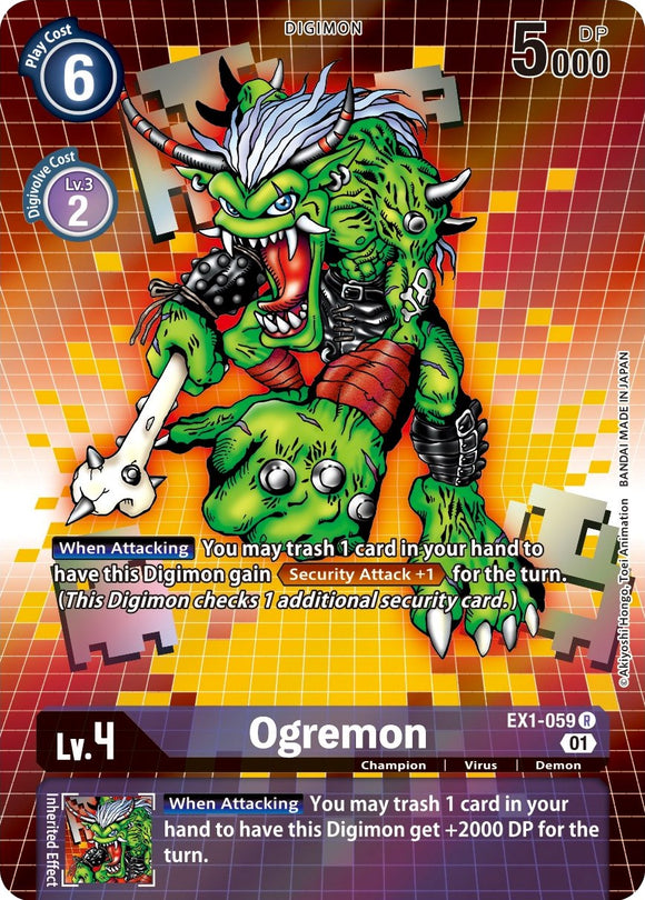 Ogremon (Alternate Art) [EX1-059] [Classic Collection] Foil