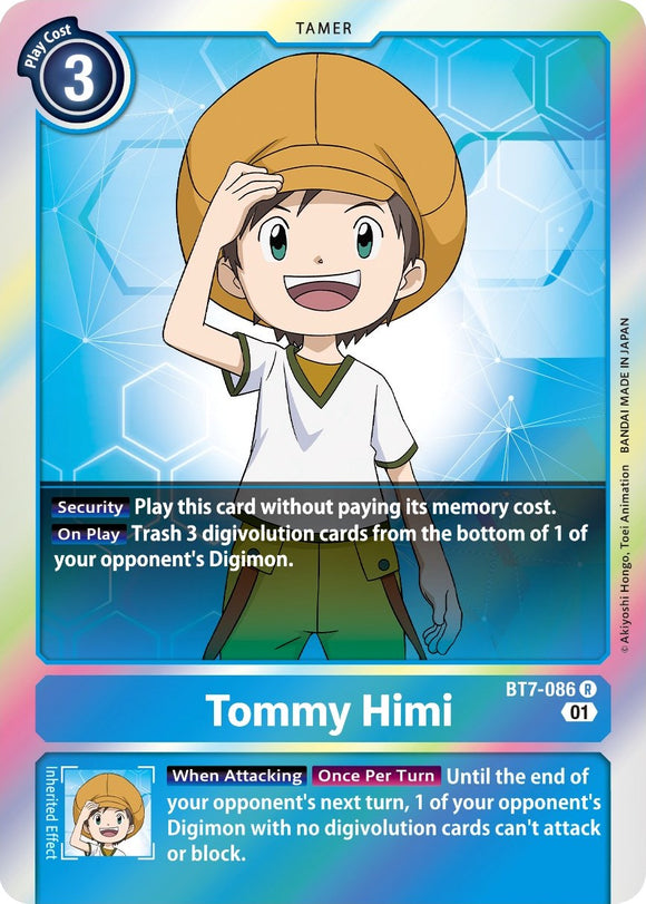 Tommy Himi [BT7-086] [Next Adventure] Foil