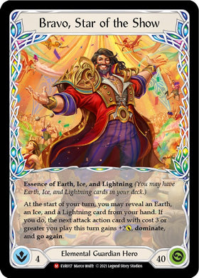 Bravo, Star of the Show [EVR017] [Everfest] 1st Edition Cold Foil