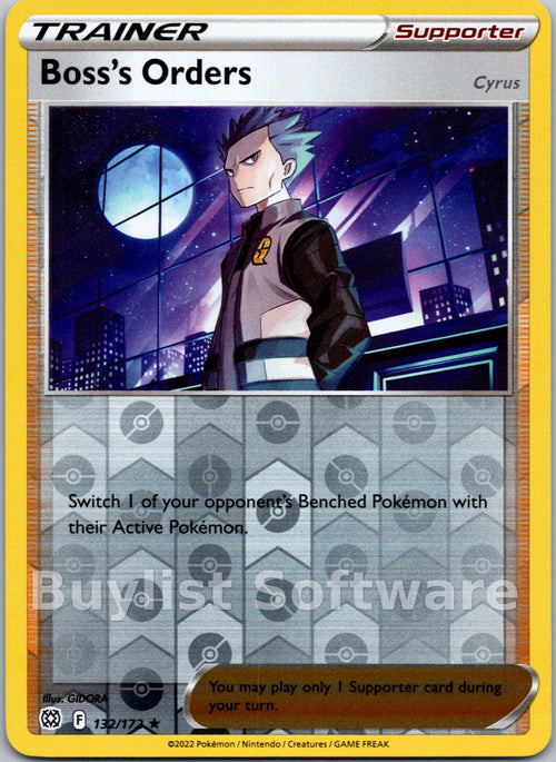 Boss's Orders [132/172] [Brilliant Stars] Reverse Holofoil