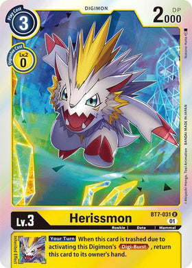 Herissmon [BT7-031] [Next Adventure] Foil