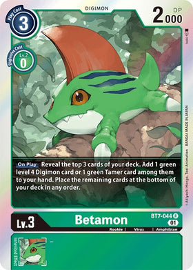Betamon [BT7-044] [Next Adventure] Foil